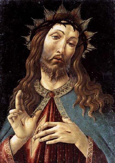 BOTTICELLI, Sandro Christ Crowned with Thorns Germany oil painting art